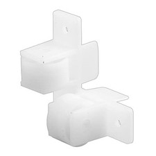 Prime-Line Products R 7218 Schubladenführungsrollen-Baugruppe, (2er-Pack), weiß,