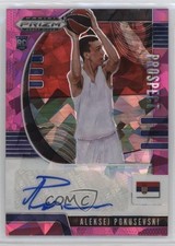 2020-21 Panini Prizm Draft Picks Prospect Pink Ice Aleksej Pokusevski Auto 1o3q