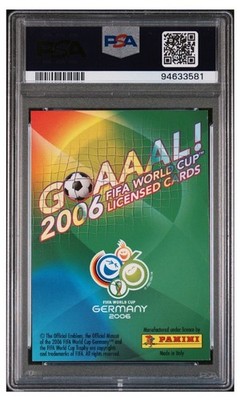 2006 Panini GOAAAL! World Cup - Zinedine Zidane #74 Made In Italy