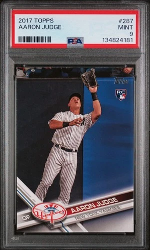 2017 Topps Aaron Judge #287 Rookie Card PSA 9 MINT
