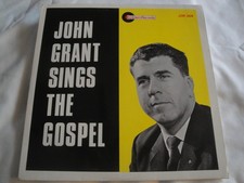 John Grant sings the Gospel~RARE UK IMPORT~Emblem Records~Xian Christian Sacred