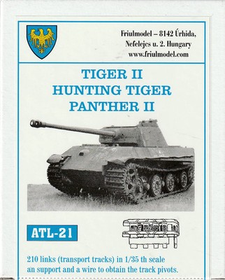 Friulmodel 1/35 German TIger II Hunting Tiger Panther II Ind. Track Links ATL-21