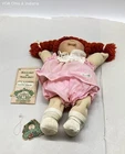 Vintage 1982 Coleco Cabbage Patch Kids Doll Red Hair Blue Eyes With Papers
