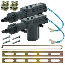 2 Heavy Duty Power Door Lock Actuator Motor 12-V For Car Door Locks Pair 