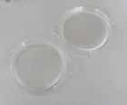 2 Vintage Pyrex 470-C Glass Replacement LIDS ONLY Tab Handle Casserole Dish Bowl