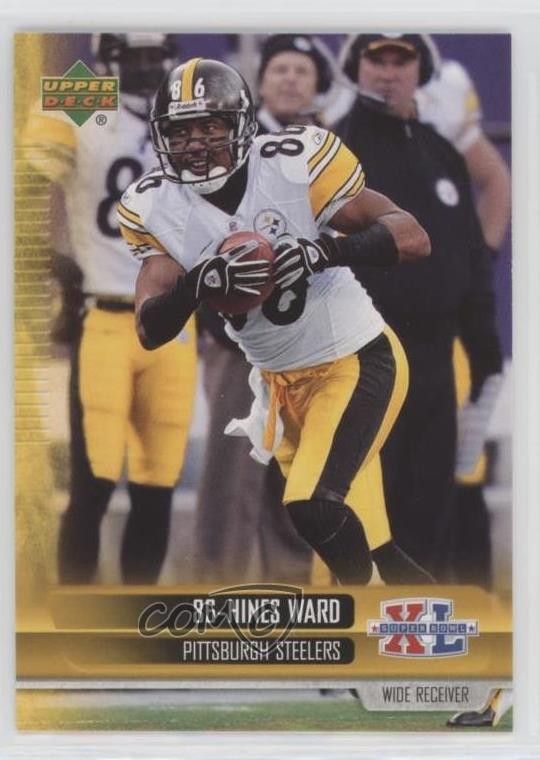 2006 Upper Deck Super Bowl Champions Pittsburgh Steelers Hines Ward #38 0ae
