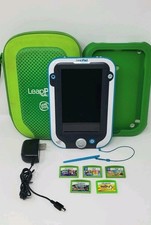 Leapfrog Leappad Ultra Kids Learning Tablet Blue Bundle  Case  5 Games RARE