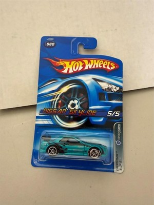 Hot Wheels Dropstars Nissan Skyline 5/5 Teal Blue AG1-