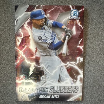 2026 Bowman Chrome Mookie Betts Mojo Electric Sluggers ES-5 /275 Dodgers