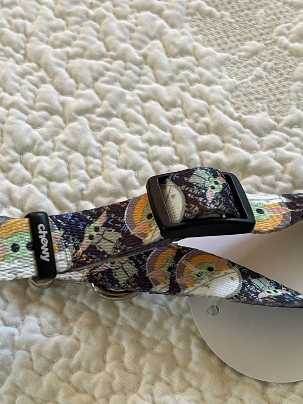 Star Wars Dog Collar Mandalorian & Grogu Size SMALL NWT 10-14”