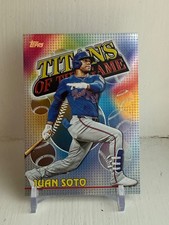 2026 Topps Series 1 - Titans of the Game Juan Soto #TOG-11 Mets