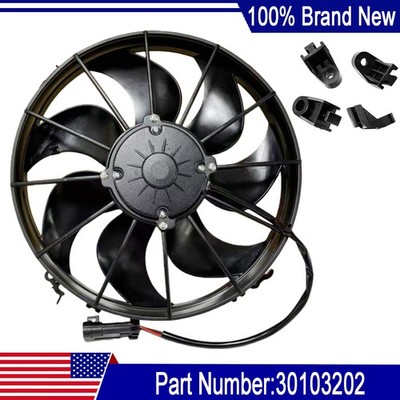 VA01-AP90/VLL-66A Puller Fan 30103202 Fit For Spal Racing Motorcycle US Stock