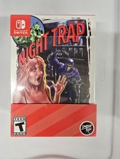 Nintendo Switch Night Trap Classic Edition NO GAME OR STEELBOOK