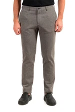 Hugo Boss Men's "Broad-W" Stone Brown Flat Front Casual Pants US 32R IT 48