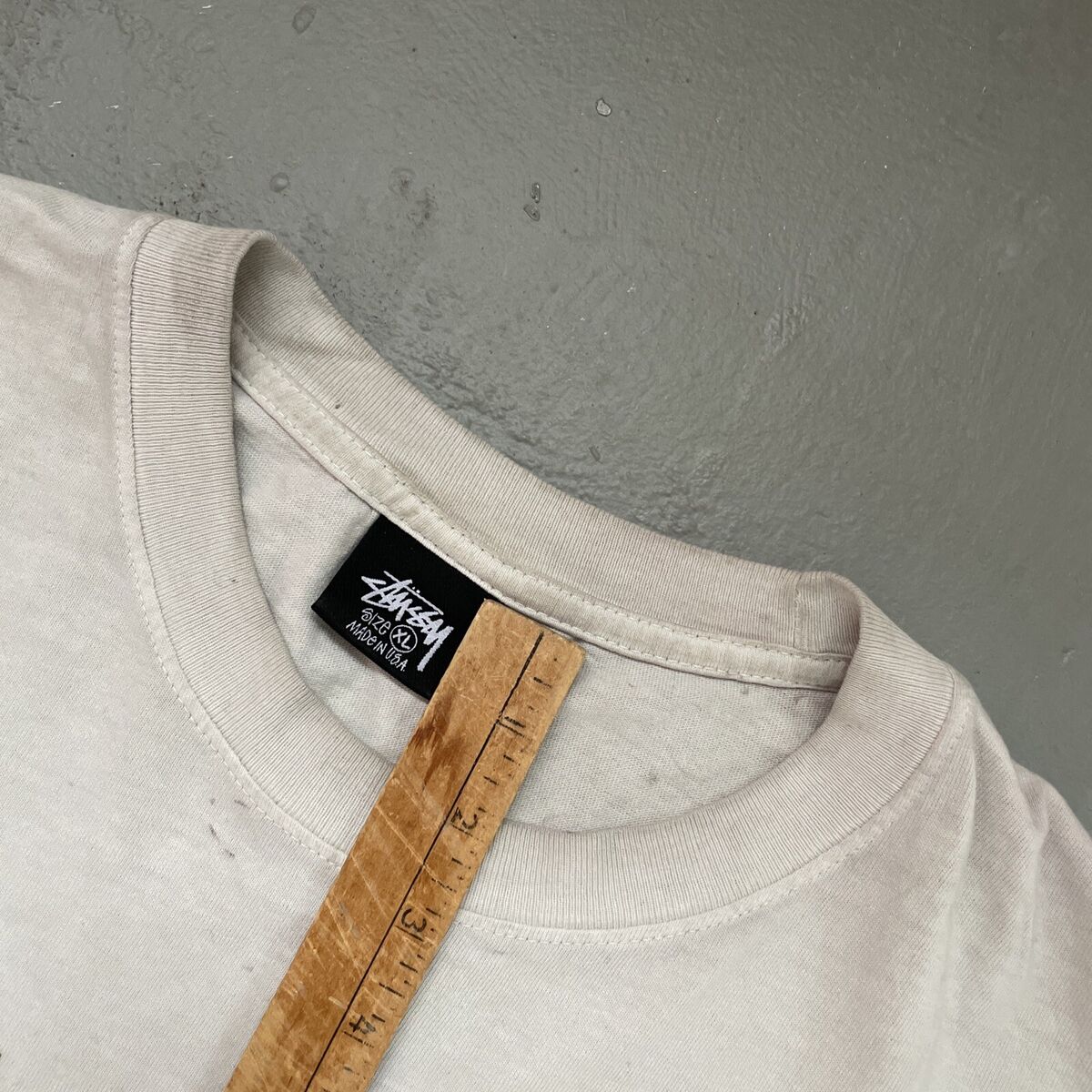 Vintage Stussy N4 Spell Out Logo T-Shirt Made in USA 1990s Vintage Stussy N4 Spell Out Logo T-Shirt Made in USA 1990s