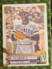 2022 Topps Gypsy Queen Missing Black/Back Plate #304 Roberto Clemente Pirates SP