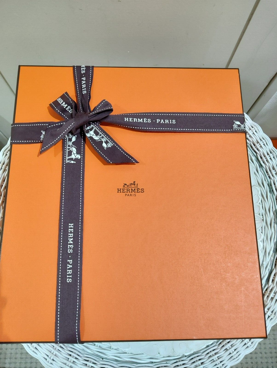 HERMES バーキン25ギフト箱 オレンジ ギフトボックス ケリー25 バーキン25用 HERMES ギフトボックス オレンジ ケリー