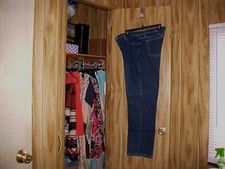 Women's Jeans Rider Relaxed 12M Dark Blue W 34 R 11 In 30 Excellent Condition  