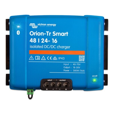 Victron Orion-Tr Smart 48/24-16A (380W) Isolated DC-DC Charger MFG# ORI482438120