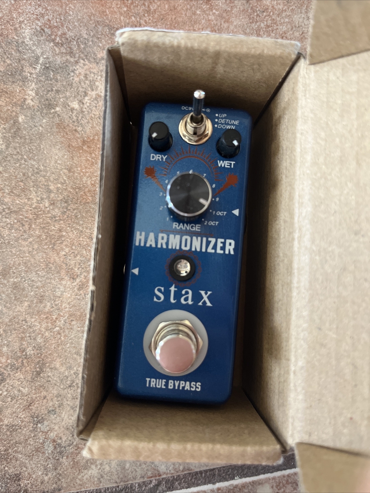 Stax Guitar Harmonizer Pedal Digital Effect Pedal Harmony Pitch Shifter Detune eBay
