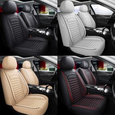 For Hyundai Tucson Accent Sonata Elantra Premium Leather Car Seat Cover Full Set