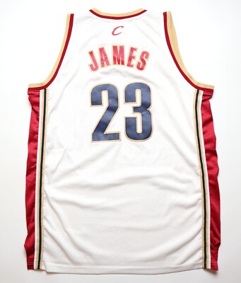 CLEVELAND CAVALIERS #23 LEBRON JAMES NBA JERSEY TRIKOT LENGTH +2 ADIDAS MENS XL