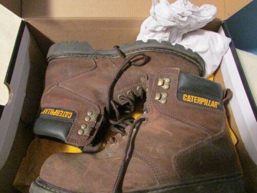 Caterpillar "Second Shift" Steel Toe Work Boots - Picture 1 of 5