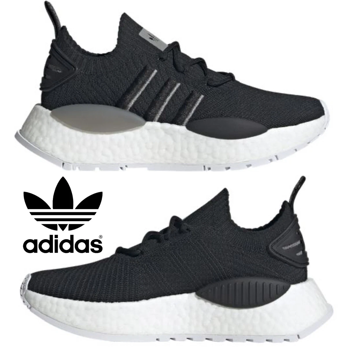 Adidas Originals NMD W1 Women s Sneakers Casual Shoes Sport Running Black