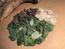 Genuine Atlantic Ocean Sea Glass 60 Bonfire Pieces 107