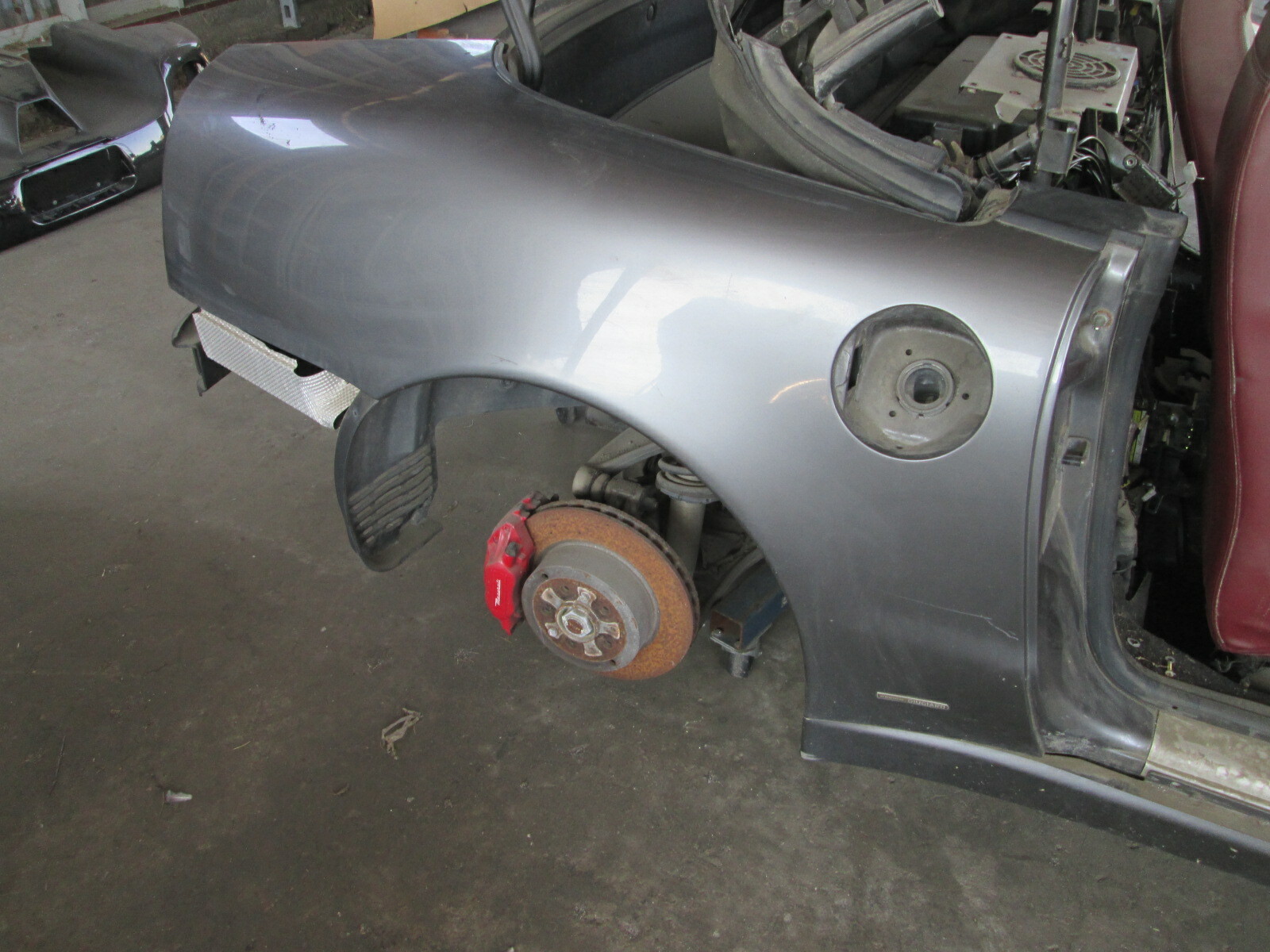 Maserati Spider RH Rear Quarter Fender / Panel # 66069800
