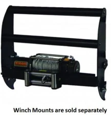 GO IND BLACK WINCH GRILLE GUARD17 FD SD- 33647B