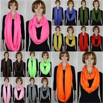 NO-NAME Sciarpa ad anello XXL SCIARPA ROTONDA SCIARPA TUBOLARE neon LOOP SCIARPA rotonda panno NUOVO