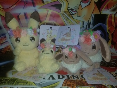pokemon center original stuffed easter of pikachu