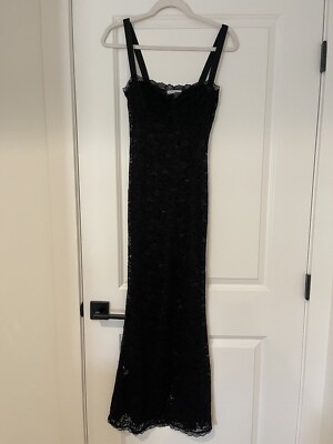 Runway lace slip dress (xs) | eBay