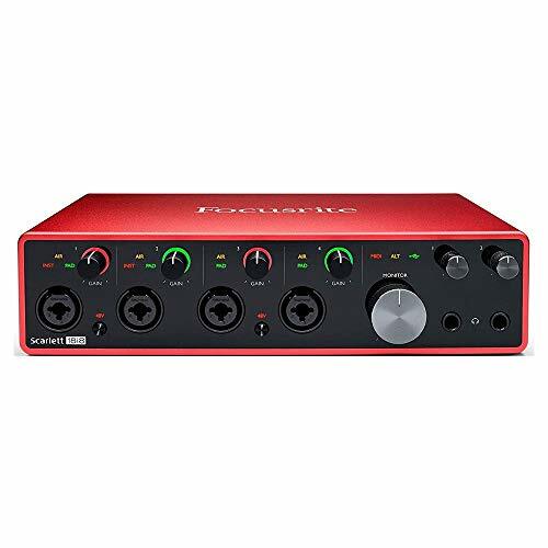 Focusrite Scarlett 18i8 3rd Gen USB Audio Interface with Pro Tools