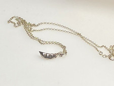 Vintage Sterling Silver Pendant 925 Necklace Jewellery Moon 3.96g