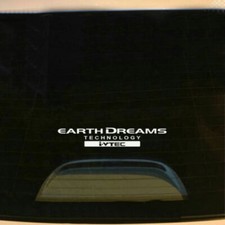 2x Honda Earth Dream I-vtec Civic Accord Cr-v Vinyl Decal Emblem Door Windshield