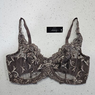 SOMA様 SOMA INTIMATES Selena Embroidery Unlined Mochaccino 32D NEW | eBay