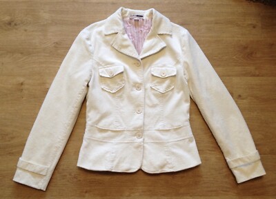 Flashlights Cordjacke cremeweiß Gr. 36 *NEU*