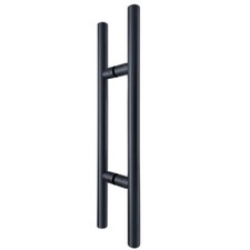 Ladder Style Back-to-back Entry Door Pull Handle Stainless Steel Matteblack Ladder Style Back-to-back Entry Door Pull Handle Stainless Steel Matteblack