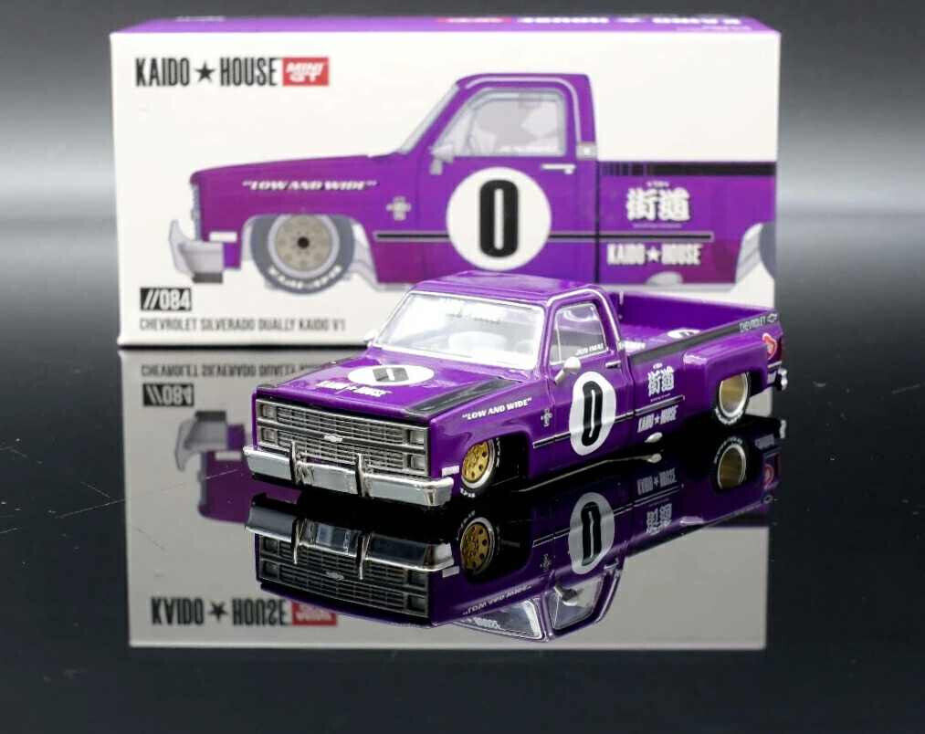 MINI GT KAIDO*HOUSE Chevrolet Silverado Dually KAIDO V1 084 MINI GT KAIDO*HOUSE Chevrolet Silverado Dually KAIDO V1 084