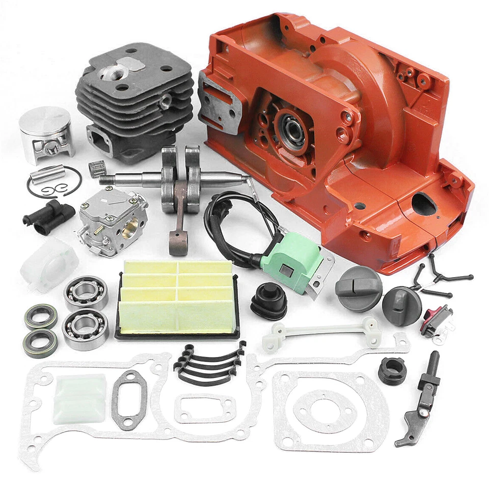 Kit silenciador cilindro cigüeñal cárter para motosierra Husqvarna 268 272 272XP Foto 3 de 4
