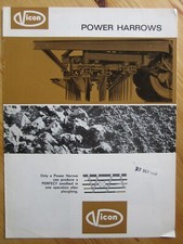 Vicon POWER HARROWS Power Harrows brochure/leaflet