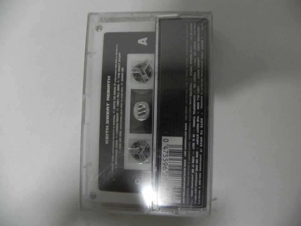 Keith Sweat - Rebirth Korea Cassette Tape / SEALED NEW - Image 3 of 3