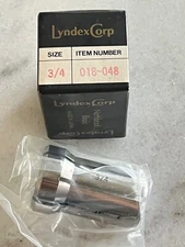 1 new LYNDEX 018-048, DA180/180DA Double Angle Spring Collet, Size: 3/4"