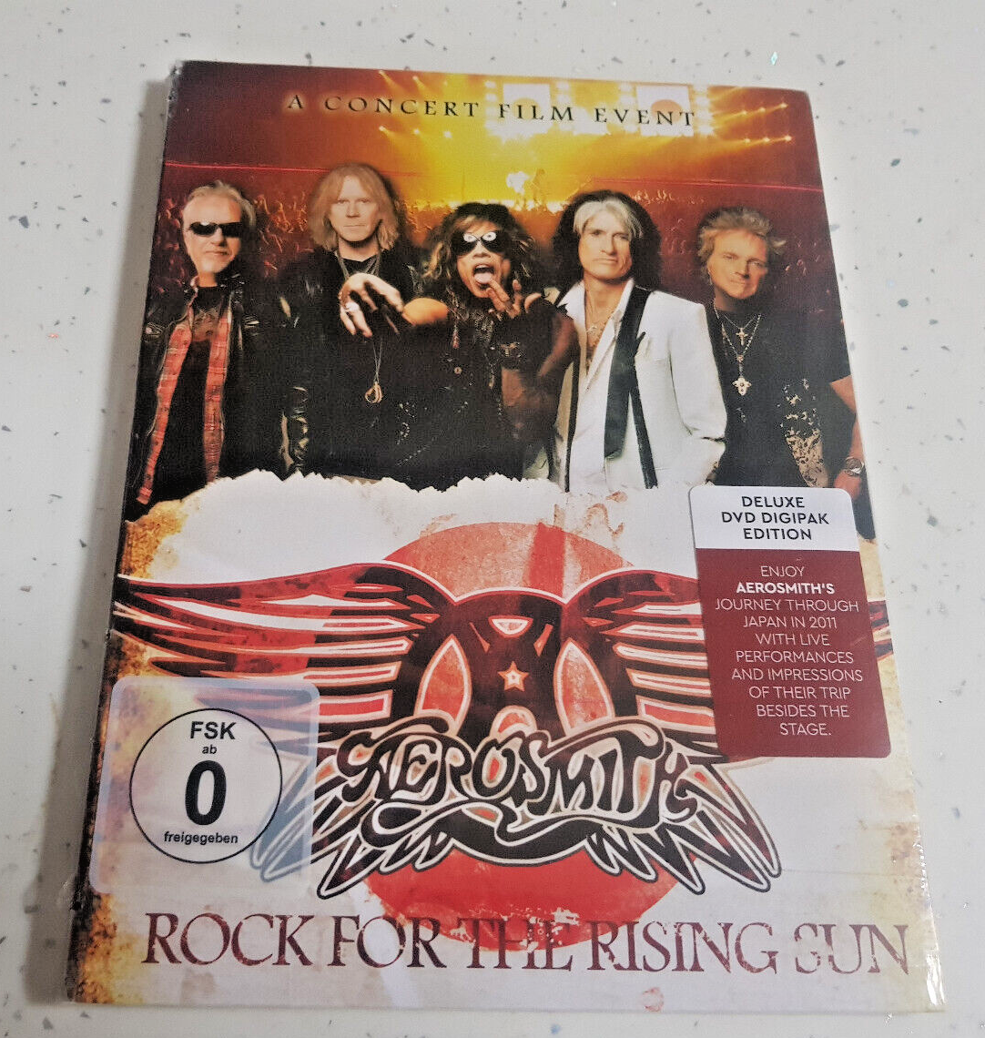 Aerosmith  - Rock for the Rising Sun   -  Deluxe DVD  - New & Sealed  Reg Free