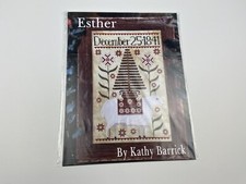 Kathy Barrick Esther Cross Stitch Pattern Pri...