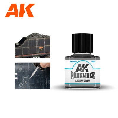 AK Interactive Light Grey Paneliner 40ml
