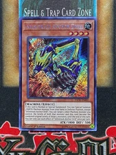Yugioh Infinitrack Anchor Drill INCH-EN002 Secret Rare 1st Ed NM