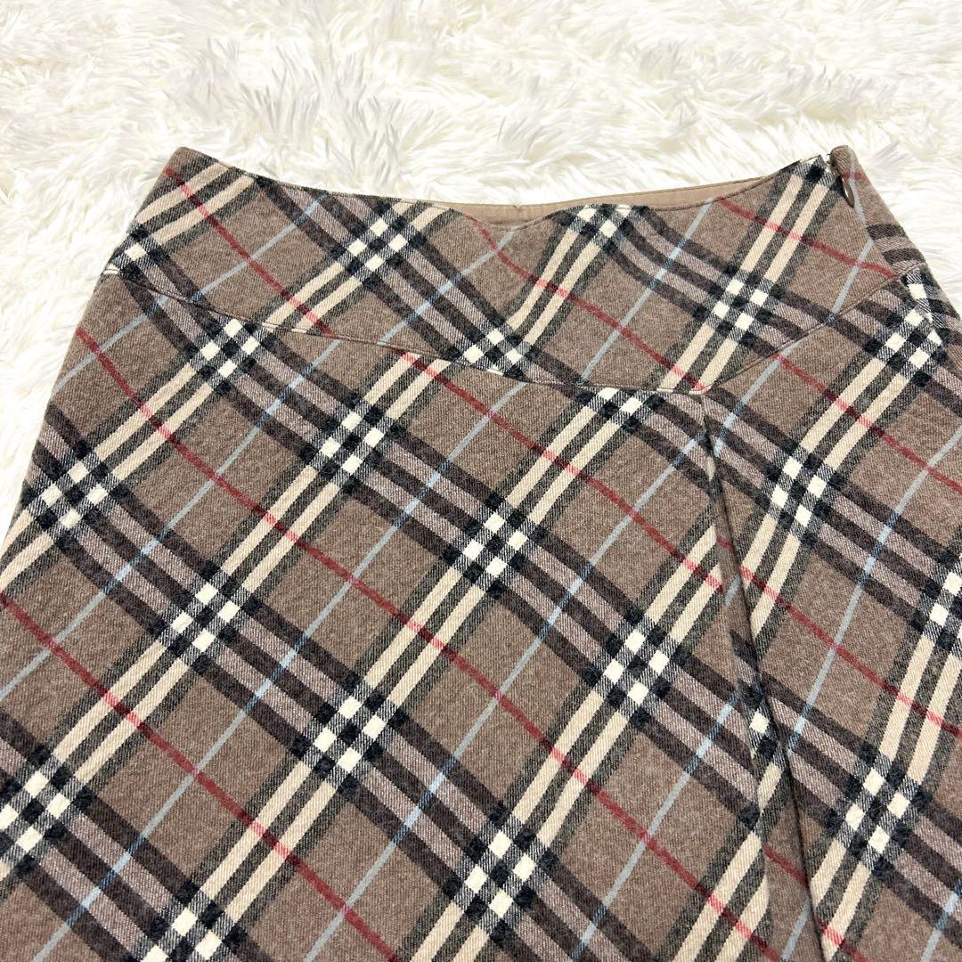 Burberry Blue Label Nova Check Knee-Length Skirt Cotton 38/M Burberry Blue Label Nova Check Knee-Length Skirt Cotton 38/M